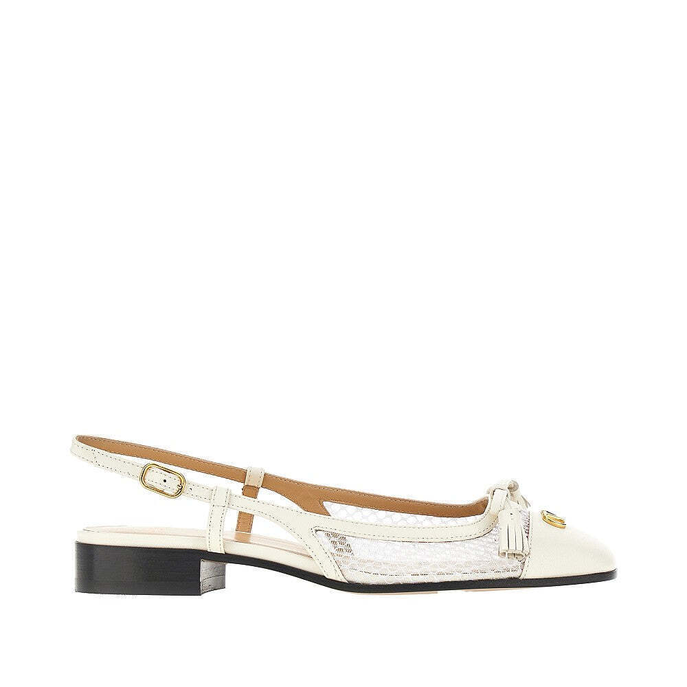 Valentino Garavani Valet Du Roi Slingback Ballerinas